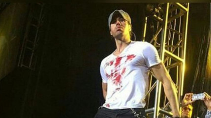 Enrique Iglesias se blesse avec un drone !