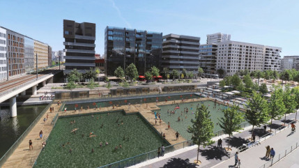 Future baignade &agrave; la Confluence &agrave; Lyon : votre avis compte