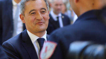 Gérald Darmanin en visite sur la métropole lyonnaise