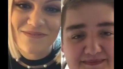 Jessie J chante avec un fan gr&acirc;ce &agrave; une appli !