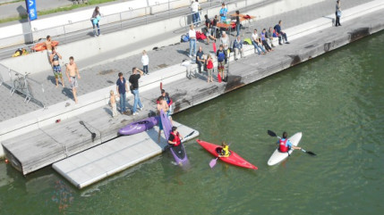 Place &agrave; la Lyon Kayak ce dimanche !