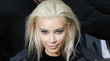 Kim Kardashian : Sitôt décolorée, déjà parodiée ! Kim Kardashian : Sitôt décolorée, déjà parodiée !
