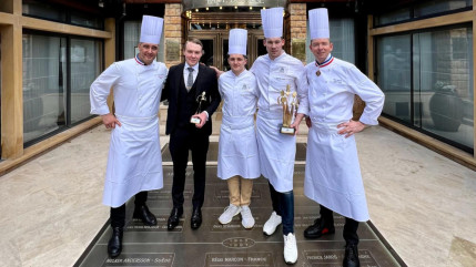 Le restaurant Paul Bocuse remporte le titre de la meilleure brigade de France