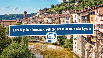 Les 5 plus beaux villages autour de Lyon Les 5 plus beaux villages autour de Lyon