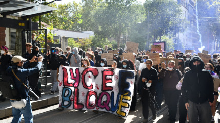 Mobilisations lyc&eacute;ennes : la pr&eacute;fecture interdit les rassemblements autour de 21 &eacute;tablissements du Rh&ocirc;ne
