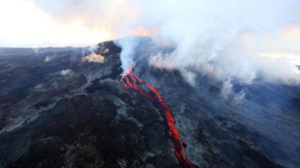 L'éruption du Piton de la Fournaise a pris fin samedi à la Réunion L'éruption du Piton de la Fournaise a pris fin samedi à la Réunion