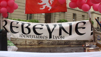 Meeting des identitaires &agrave; Villeurbanne : EELV organise une action symbolique