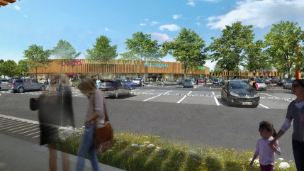 Rh&ocirc;ne : 14 000 m2 de surfaces commerciales ouvrent &agrave; Saint-Bonnet-de-M&ucirc;re