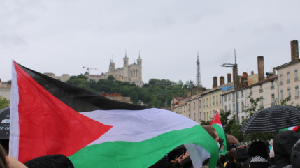 Un rassemblement en soutien à la Palestine interdit à Lyon