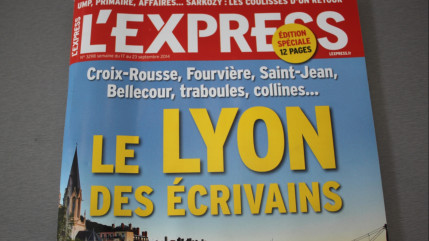L&rsquo;Express s&rsquo;int&eacute;resse cette semaine au Lyon des &eacute;crivains