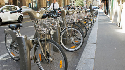 Les V&eacute;lib' sont gratuits aujourd'hui &agrave; Paris. La capitale est victime d'un nouveau pic de pollution