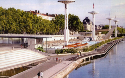 A la piscine d'&eacute;t&eacute; en plein hiver