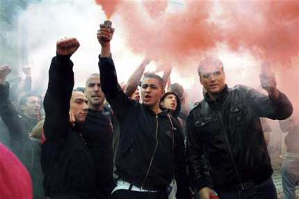Manifestation de l'extrême-droite : aucun heurt à Lyon Manifestation de l'extrême-droite : aucun heurt à Lyon
