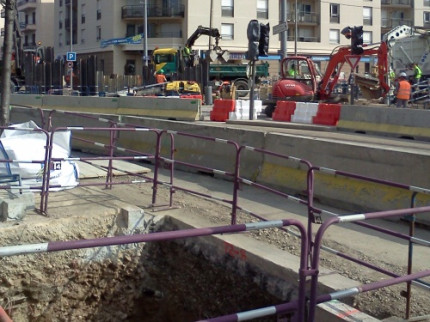 Attention, il y a de gros travaux sur la ligne T2 du tram