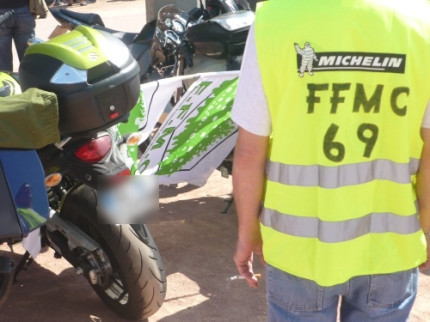 Centre-ville bloqu&eacute; samedi apr&egrave;s-midi par les motards