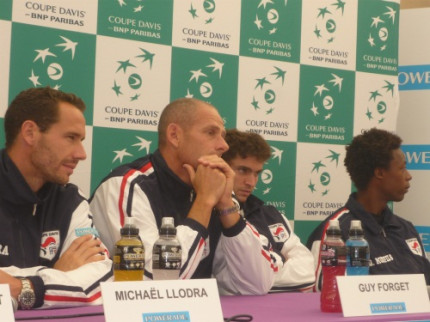 Coupe Davis : Llodra - Monaco pour le 1er simple Coupe Davis : Llodra - Monaco pour le 1er simple