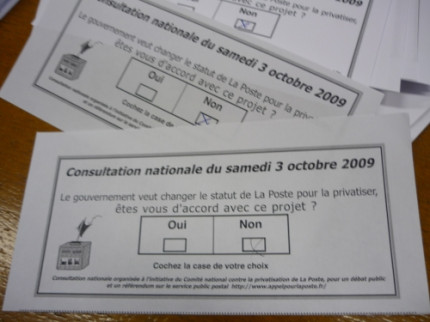 Ecrire au Président pour protester contre la privatisation de la Poste Ecrire au Président pour protester contre la privatisation de la Poste