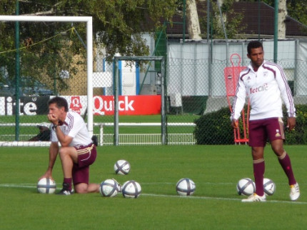 Entrainement en comité restreint pour l’OL Entrainement en comité restreint pour l’OL