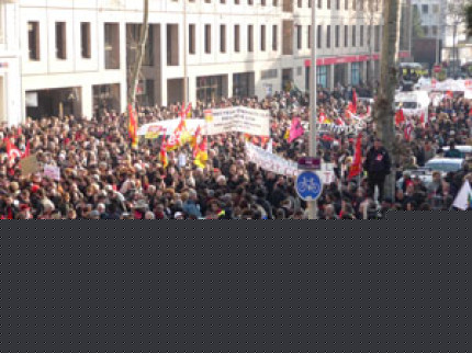 Entre 2400 et 3500 manifestants &agrave; Lyon