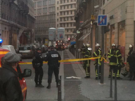 Fuite de gaz rue Childebert 