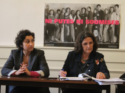 L&rsquo;antenne lyonnaise de Ni Putes Ni Soumises organise un flash-mob contre les viols