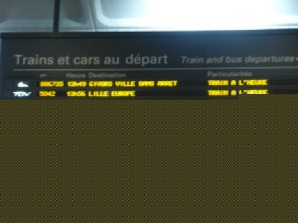 Le trafic a repris dimanche apr&egrave;s-midi &agrave; la Part-Dieu apr&egrave;s une nouvelle phase de travaux