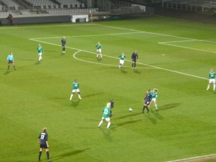 Les filles de l&rsquo;OL affrontent St Etienne
