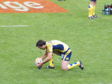 Les joueurs de rugby professionnels d&eacute;cernaient leurs troph&eacute;es lundi soir