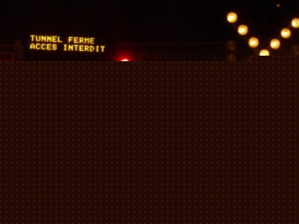 Réouverture des trémies sous Perrache Réouverture des trémies sous Perrache