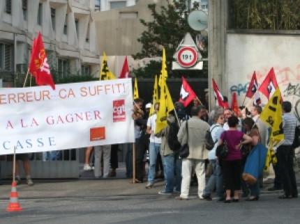 Un nouveau rassemblement des salariés de France Telecom Un nouveau rassemblement des salariés de France Telecom