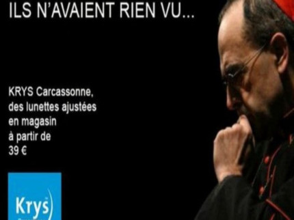 "Ils n’avaient rien vu" : un opticien fait le buzz en parodiant le cardinal Barbarin "Ils n’avaient rien vu" : un opticien fait le buzz en parodiant le cardinal Barbarin