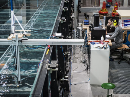 Unique en Europe, un simulateur de crues installé à Villeurbanne Unique en Europe, un simulateur de crues installé à Villeurbanne