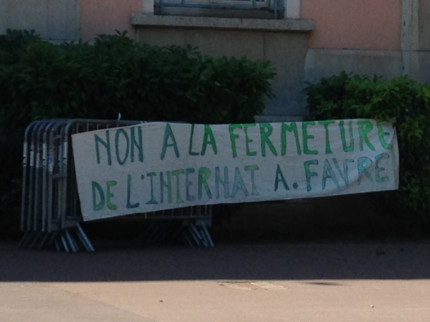 Fermeture de l’internat Favre : le personnel ne baisse pas les bras Fermeture de l’internat Favre : le personnel ne baisse pas les bras