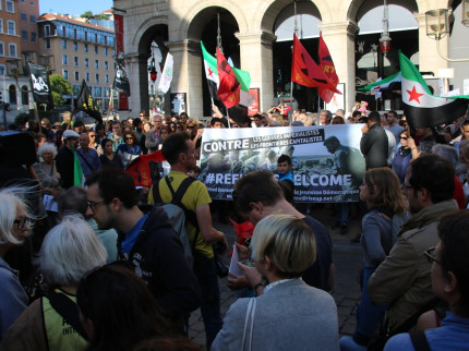 Nouvelle manifestation &agrave; Lyon pour l&rsquo;accueil de r&eacute;fugi&eacute;s