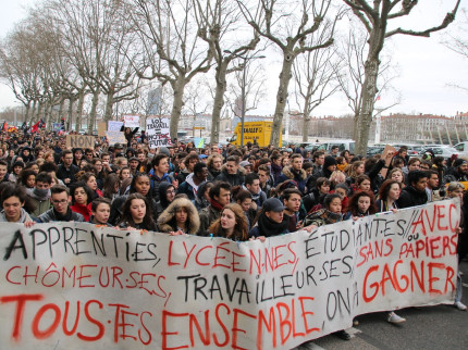 Loi Travail : une mobilisation plus importante que prévue à Lyon Loi Travail : une mobilisation plus importante que prévue à Lyon