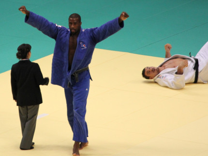 Teddy Riner ce dimanche à Lyon Teddy Riner ce dimanche à Lyon