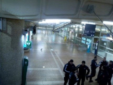 Les démineurs interviennent à la gare de la Part-Dieu pour un colis suspect Les démineurs interviennent à la gare de la Part-Dieu pour un colis suspect