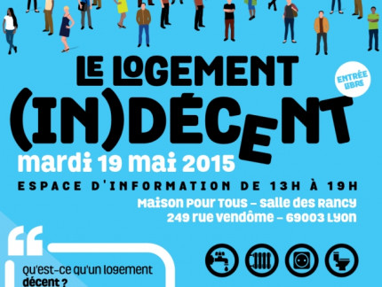 Une journ&eacute;e de sensibilisation sur le logement ind&eacute;cent &agrave; Lyon