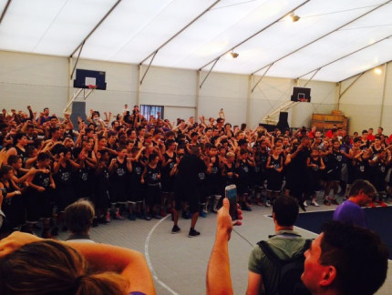 Avec l’arrivée de Tony Parker, le TP Camp était en ébullition Avec l’arrivée de Tony Parker, le TP Camp était en ébullition