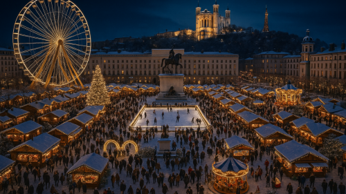 March&eacute; de No&euml;l : Gr&eacute;gory Doucet se dit ouvert &agrave; une &eacute;tude sur un d&eacute;m&eacute;nagement place Bellecour