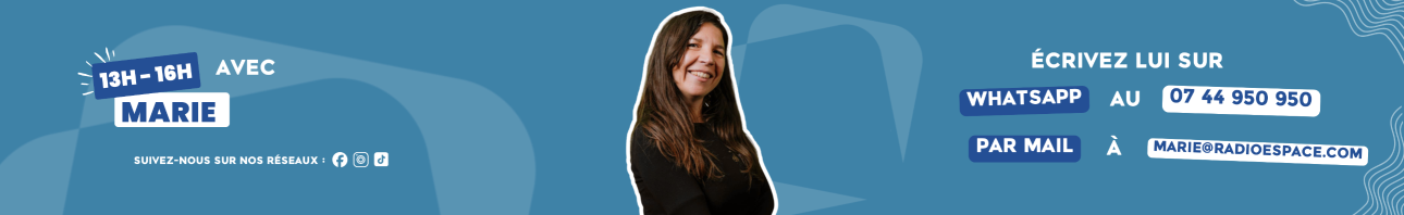Ecouter 13h - 16h Marie sur Espace en direct