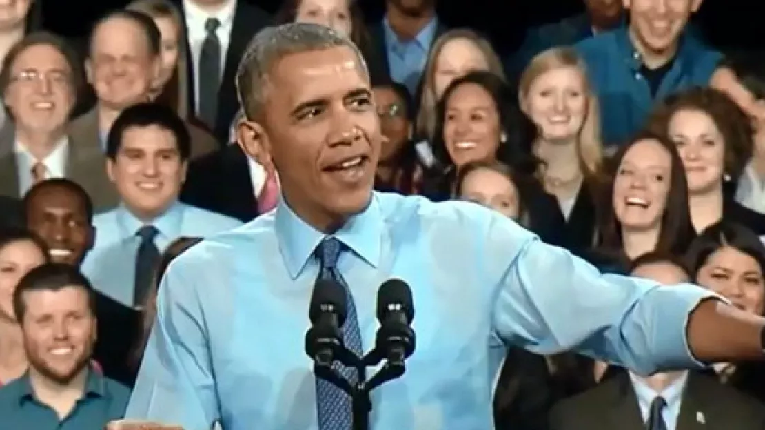 Barack Obama chante "Uptown Funk" !