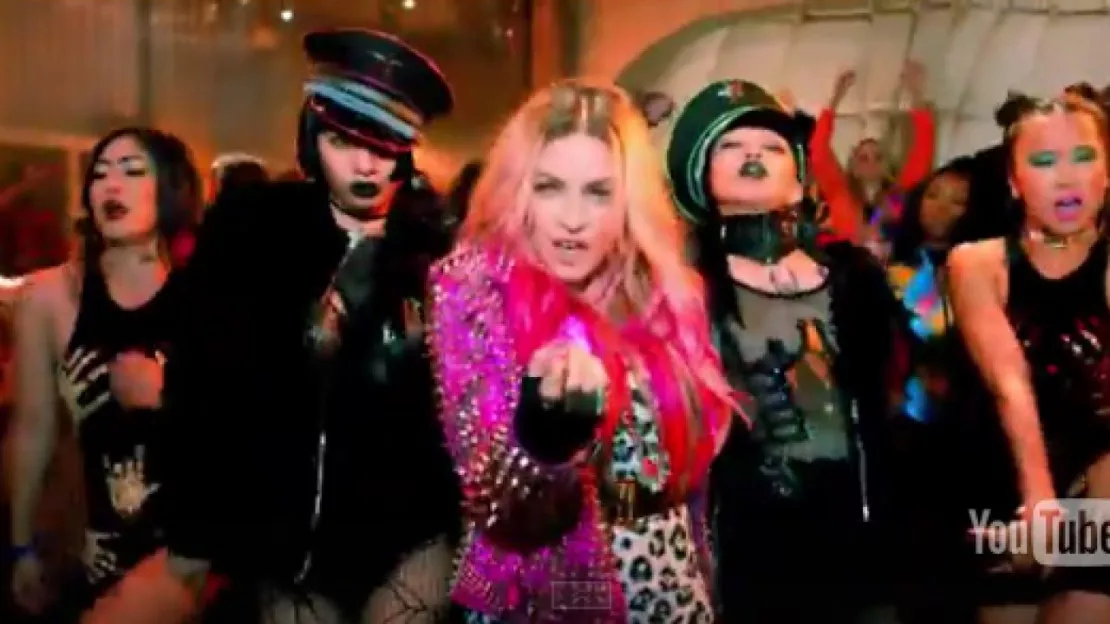Découvrez vite le nouveau clip de Madonna !
