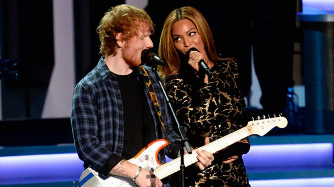 Ed Sheeran et Beyoncé chantent "Drunk In Love" !