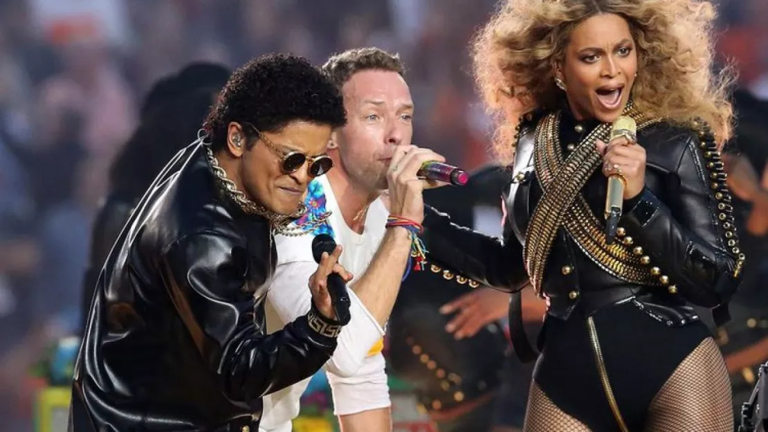Super Bowl 2016: Coldplay, Beyoncé et Bruno Mars !