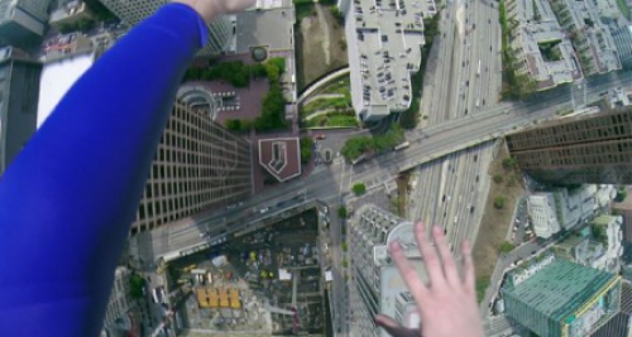 Superman avec une GoPro Superman avec une GoPro