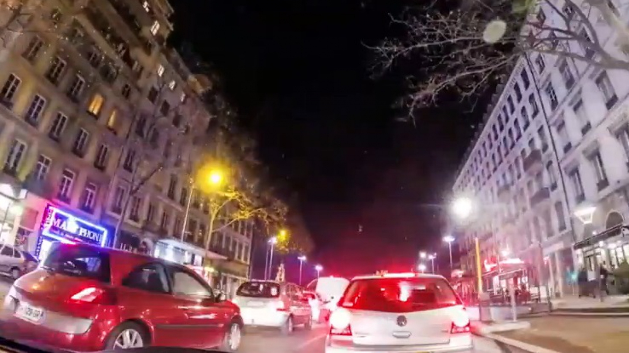 D&eacute;couvrez un timelapse de Lyon en voiture!
