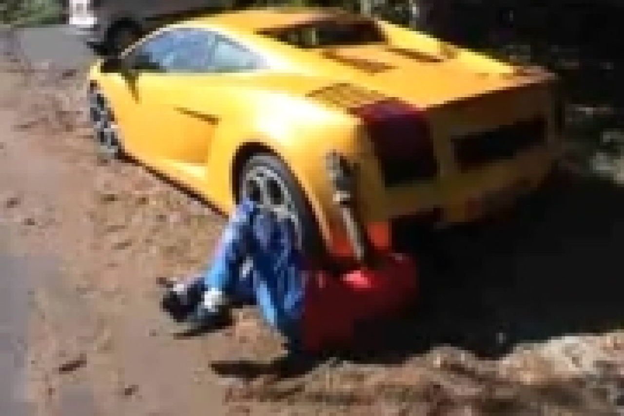 Benzema casse 1 Lamborghini