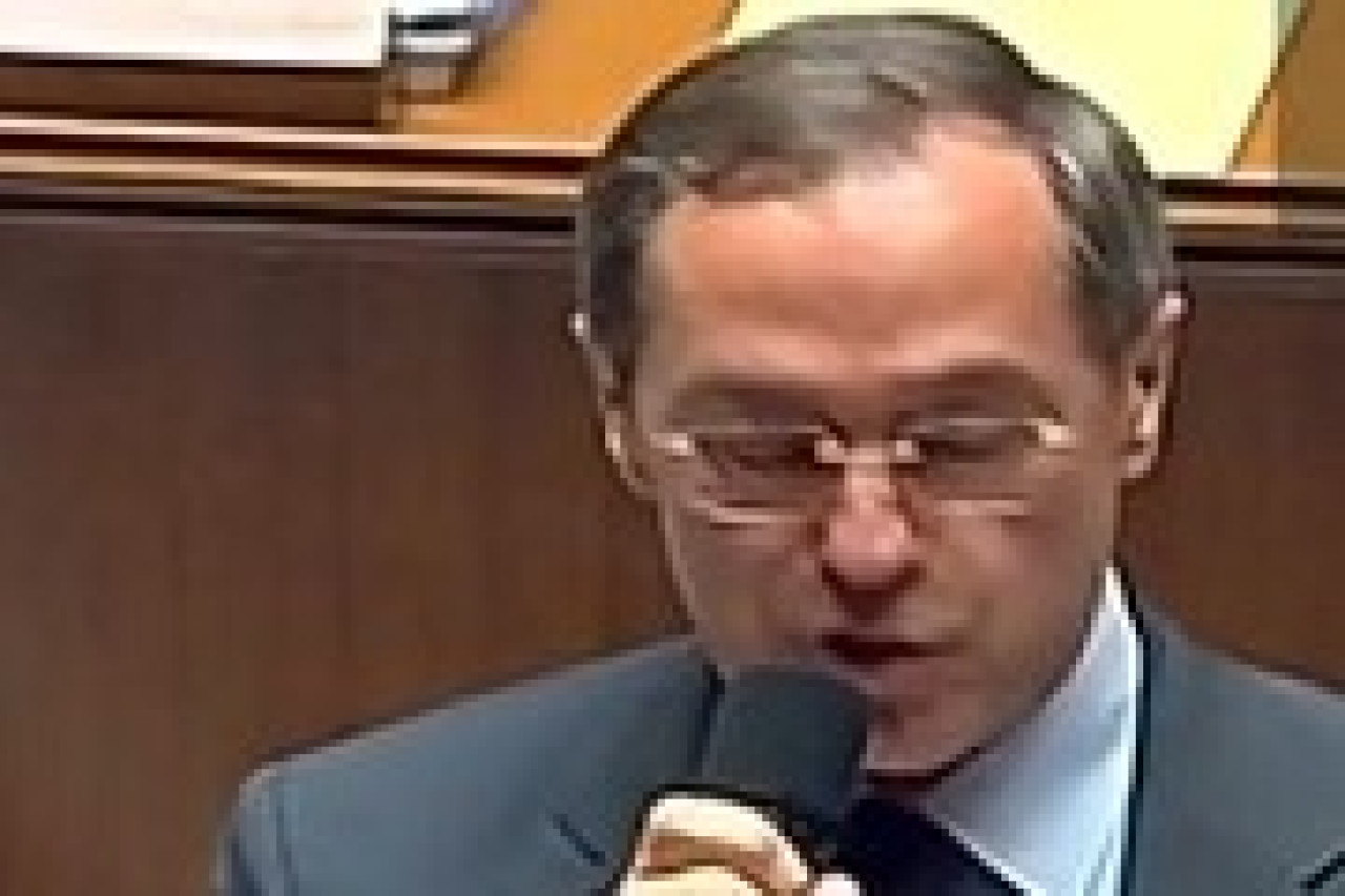 Claude Gu&eacute;ant  le lapsus