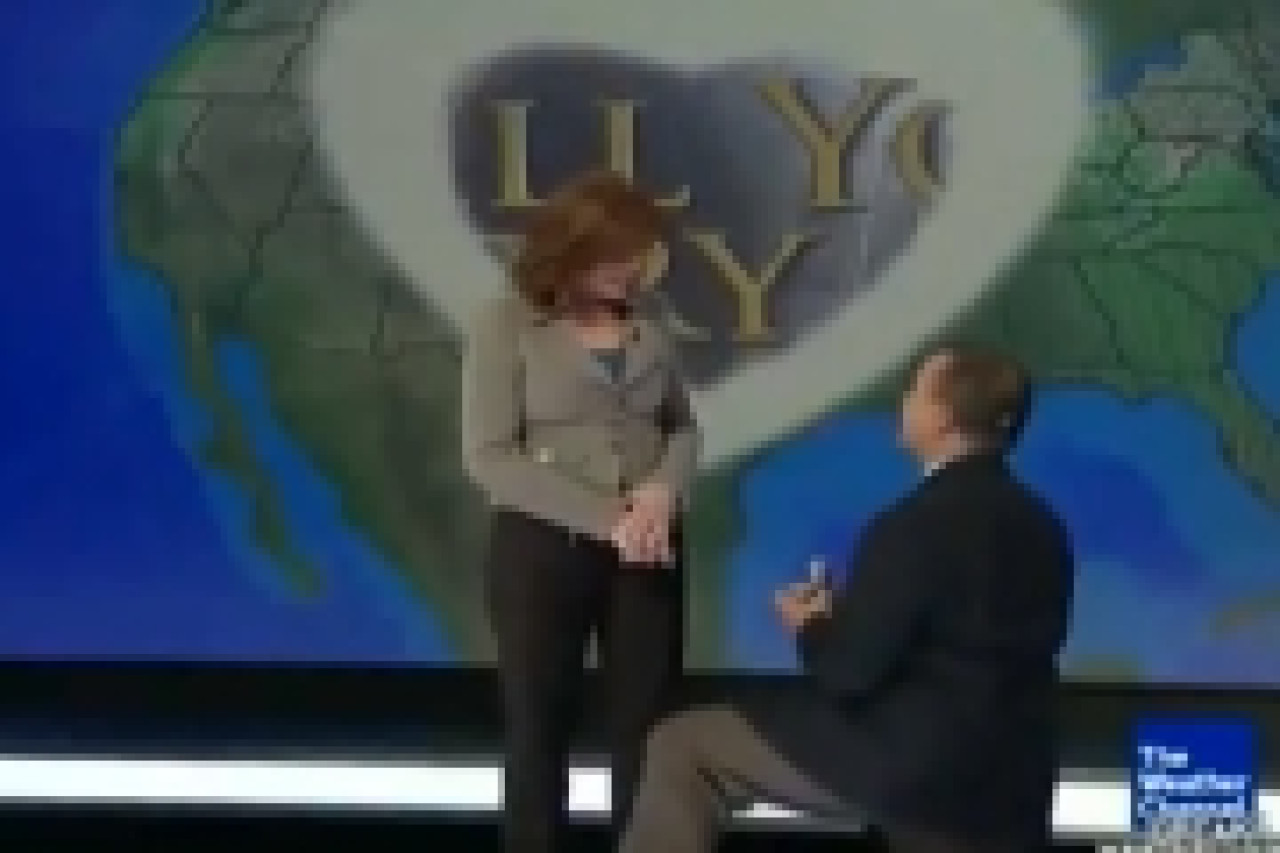 Mariage pendant la m&eacute;t&eacute;o